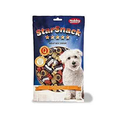 Afbeelding van Nobby starsnack vlees mix 3 ST à 200 gr