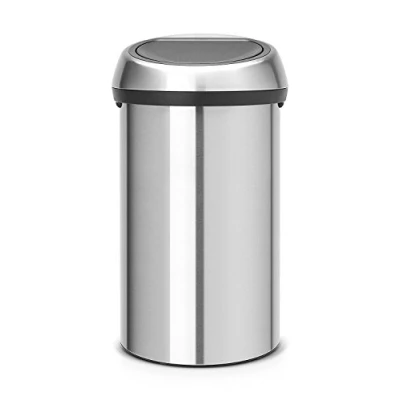 Image de Brabantia Touch Bin Poubelle Inox Acier Mat 60L