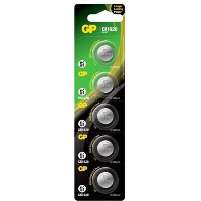 Afbeelding van GP Lithium CR1620 blister 5