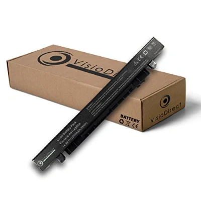 Afbeelding van Visiodirect® Batterij voor ASUS R510 R510C R510CA R510CC R510E R510EA R510L R510LA R510LB R510LC R510V R510VB R510VC14,4 V, 2.200 mAh