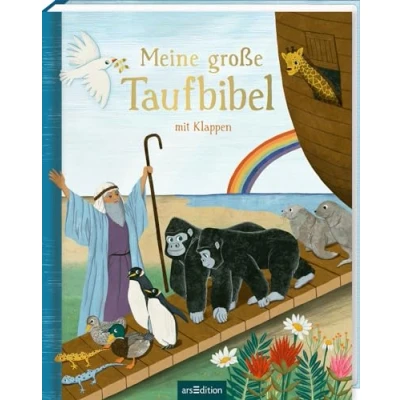 Afbeelding van Meine große Taufbibel mit Klappen