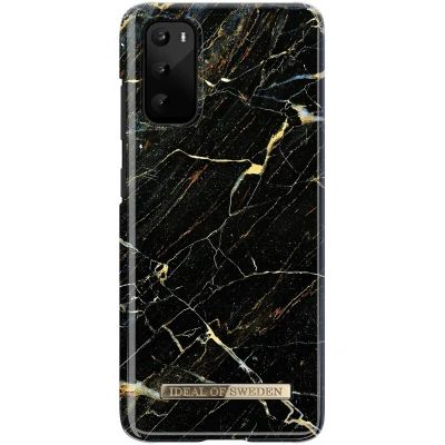 Afbeelding van Samsung Galaxy S20 hoesje iDeal of Sweden Port Laurent Marble (Hardcase)