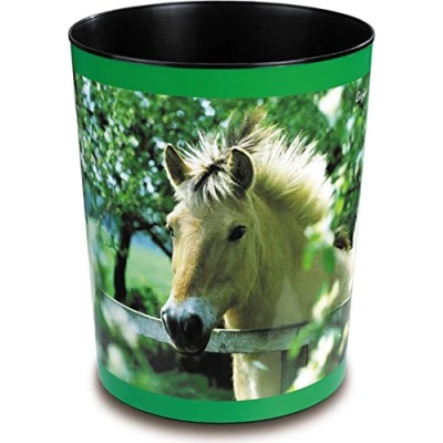 Image de L„ufer Corbeille à papier &quot;cheval dans une cl“ture