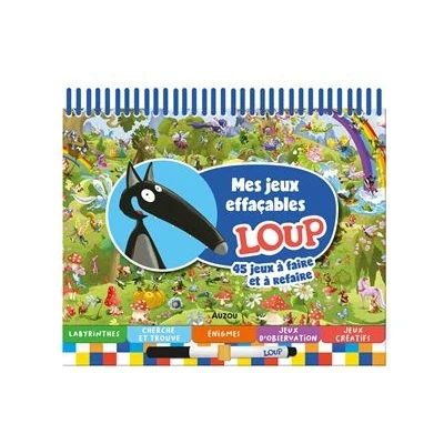 Image de Mes jeux effaçables Loup
