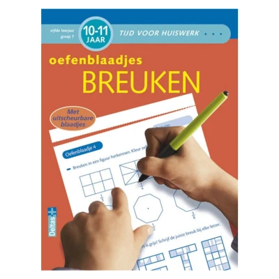 Afbeelding van Tijd voor huiswerk Oefenblaadjes breuken (10 11 j.)