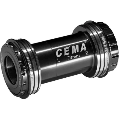 Afbeelding van Cema Pf30a Interlock Rvs Trapascups Voor Shimano Zilver 73 mm