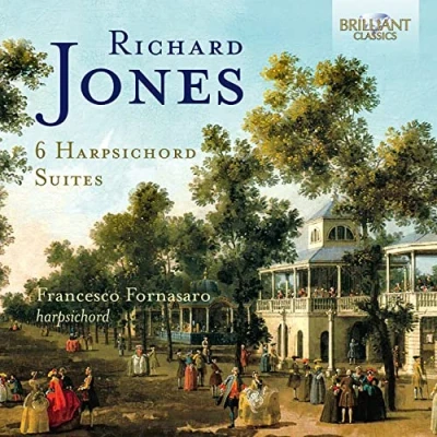 Afbeelding van Francesco Fornasaro Jones: 6 Harpsichord Suites (2 CD)