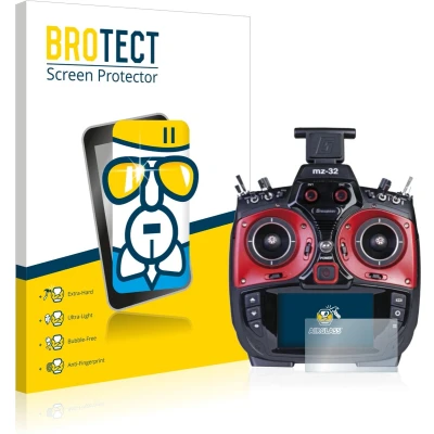 Afbeelding van BROTECT Screenprotector voor Graupner MZ 32 (3.Gen) Folie Beschermfolie Beschermglas transparant