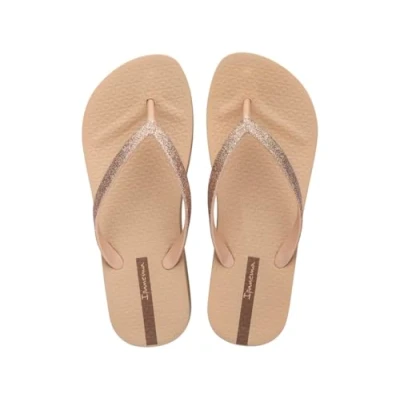 Afbeelding van Ipanema Anatomic Mesh Chic Plateau Dames Slippers Beige