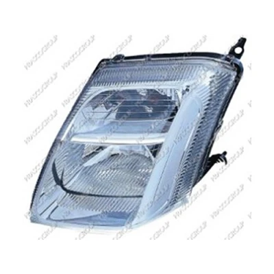 Afbeelding van PRASCO CI3044804 Koplampen Links H4 Met regelmotor voor LWR CITROËN: C2 Hatchback
