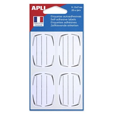 Image de Agipa Etiquette Ecole 55x37 Blister De 20