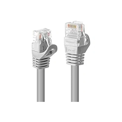 Afbeelding van LINDY 48401 RJ45 Netwerkkabel, patchkabel CAT 5e U/UTP 1.00 m Grijs 1 stuk(s)