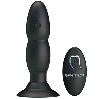 Afbeelding van Anaal plug met Vibratie en Beads