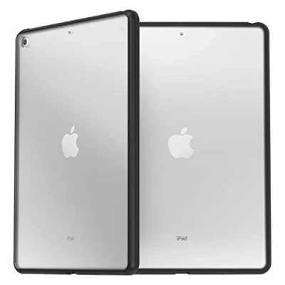 Image de OtterBox React Series Coque de protection pour tablette polycarbonate caoutchouc synthétique cristal noir 10.2&quot; Apple 10.2 inch iPad (7ème génération 8ème 9ème génération)