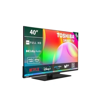 Afbeelding van Toshiba 40LV3563DG Smart TV de 40&quot;, avec résolution Full HD (1920 x 1080), HDR, socle central, compatible Alexa, WiFi