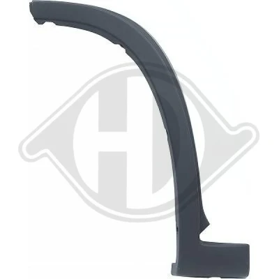 Afbeelding van DIEDERICHS 3484767 Sier / beschermingspaneel, spatbord Links voor FIAT: Ducato III Van, CITROËN: Relay II Platform Chassis