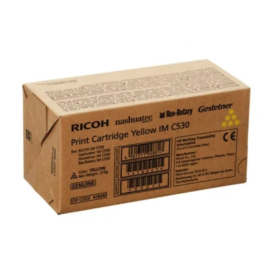 Image de IM C530FB Ricoh C530 toner (d&#039;origine) jaune