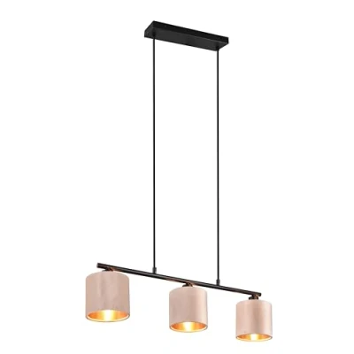 Afbeelding van TRIO JULIETA Hanglamp Zwart beige