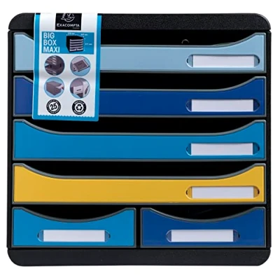 Afbeelding van Exacompta big box maxi Bee Blauw