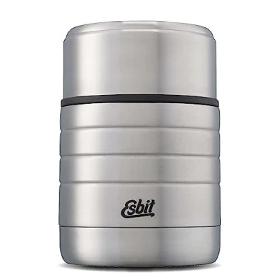 Afbeelding van Esbit Majoris Thermocontainer voor levensmiddelen, warmhoudcontainer, 600 ml, roestvrij staal, warme en koude gerechten