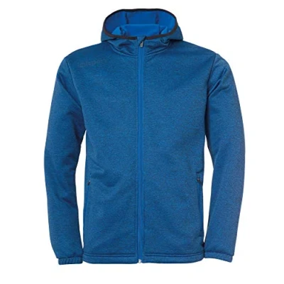 Afbeelding van uhlsport Essential Fleece T shirt voor heren, azuurbleu, melange, maat L
