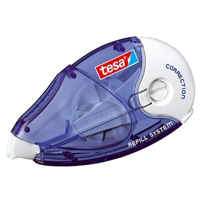 Afbeelding van Tesa Roller 59605 00000 06 correctieroller, navulbaar, 14 m x 4,2 mm, wit, 2 stuks