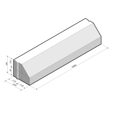 Afbeelding van RWS band 11,5/22,5x20 grijs komo