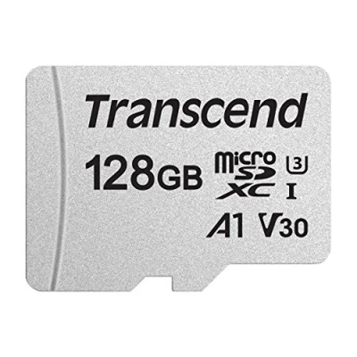 Afbeelding van Transcend microSDXC 300S 128GB Class 10 UHS I U3 V30 A1