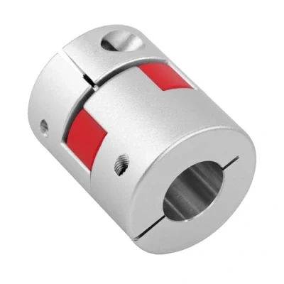 Afbeelding van Pruim D30 L40 Koppelingsas, flexibele koppeling van 12 mm tot mm, aluminium spinnenaskoppeling voor 3D printer CNC machine en servo stappenmotor