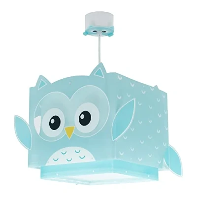 Afbeelding van Dalber Owl Kinderkamer hanglamp Blauw