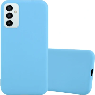 Afbeelding van Cadorabo Hoesje geschikt voor Samsung Galaxy M23 5G in CANDY BLAUW Beschermhoes gemaakt van flexibel TPU silicone Case Cover