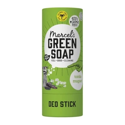 Image de marcel&#039;s green soap Déodorant Tonka &amp; Muguet Sans plastique 100% végétalien Aide à neutraliser les odeurs désagréables 40 g
