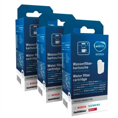 Afbeelding van Bosch Siemens 17000706 waterfilter koffiezetapparaat waterfilters brita intenza voor koffie automaten, 3 stuks