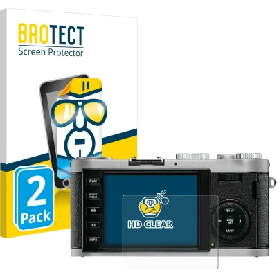 Afbeelding van BROTECT Screenprotector voor Leica X1 Folie Beschermfolie transparant (2 Stuks)