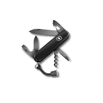 Afbeelding van Victorinox Signature Lite Onyx Black Zwitsers Zakmes 8 functies Cellidor Giftbox