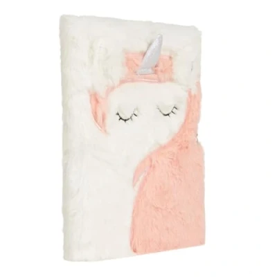 Image de Journal Intime Peluche Licorne Corail Draeger Paris