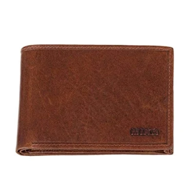 Afbeelding van Juscha Ju 42223 Portefeuille Mika Bruin Mini Rfid 13,5X11X3,5Cm