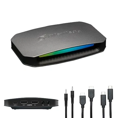 Image de Boîtier d&#039;acquisition Avermedia Live Game Ultra 2.1 pour PC Xbox Series X PS5 et Nintendo Switch Noir