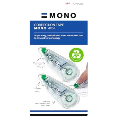 Afbeelding van Correction tape MONO air 4, 4.2 mm x 10 m, blister 2 pc.