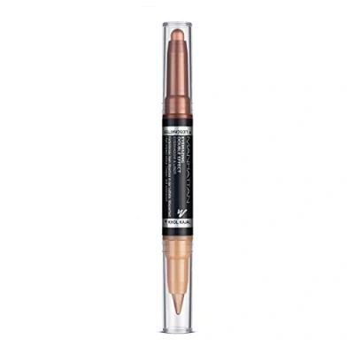 Afbeelding van Manhattan Cosmetics Eyemazing Double Effect Eyeshadow &amp; Liner Oogschaduw, Dames, Maat: 1.6 g, 003 bohemian bronze