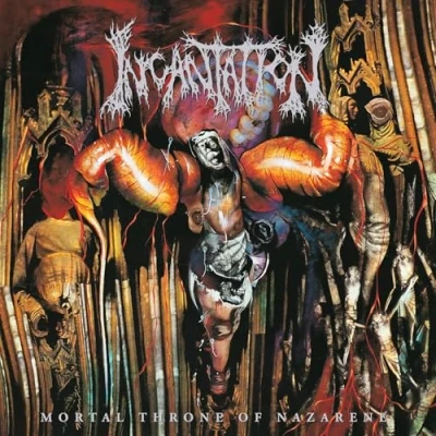 Afbeelding van Incantation Mortal Throne of Nazarene (LP)
