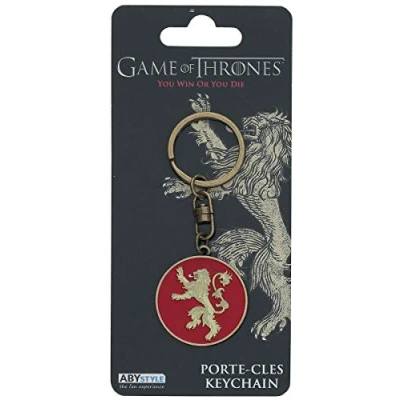 Afbeelding van Game of thrones metal keychain lannister