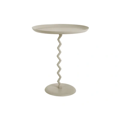 Afbeelding van Leitmotiv Bijzettafel Zig Zag Large Warmgrijs