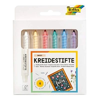Afbeelding van Folia 370609 krijtpennen 6 stuks