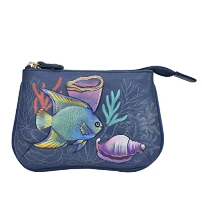 Afbeelding van Anuschka damesportemonnee aa one size, mystical reef, taille unique