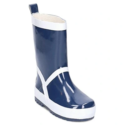 Afbeelding van Playshoes Regen Basic, laarzen van natuurlijk rubber, uniseks, kinderen, marineblauw 11