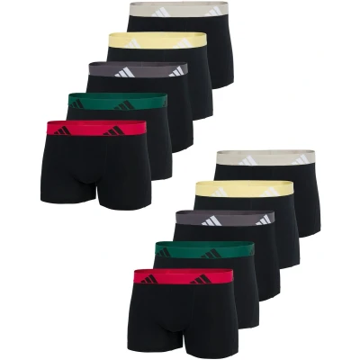 Afbeelding van adidas Sportswear Trunk 3 PACK Onderbroeken Dunkelblau schwarz, Heren, Maat: Small, schwarz