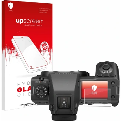 Afbeelding van upscreen Screenprotector voor Fujifilm GFX100 II (Schouderdisplay) Folie Beschermfolie Beschermglas transparant