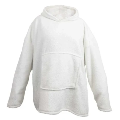 Afbeelding van Unique Living Hoodie Luna Dove White 70x87cm