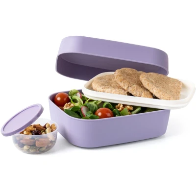 Afbeelding van Amuse Lunchbox 3 in 1 LAVENDER
